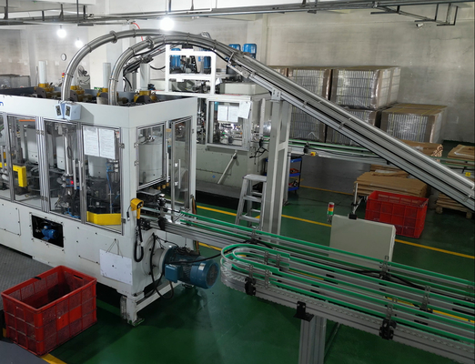 Giá tốt. 3-5 trạm Aerosol Can Making Machine 350-450 CPM Với hệ thống nắp tự động trực tuyến